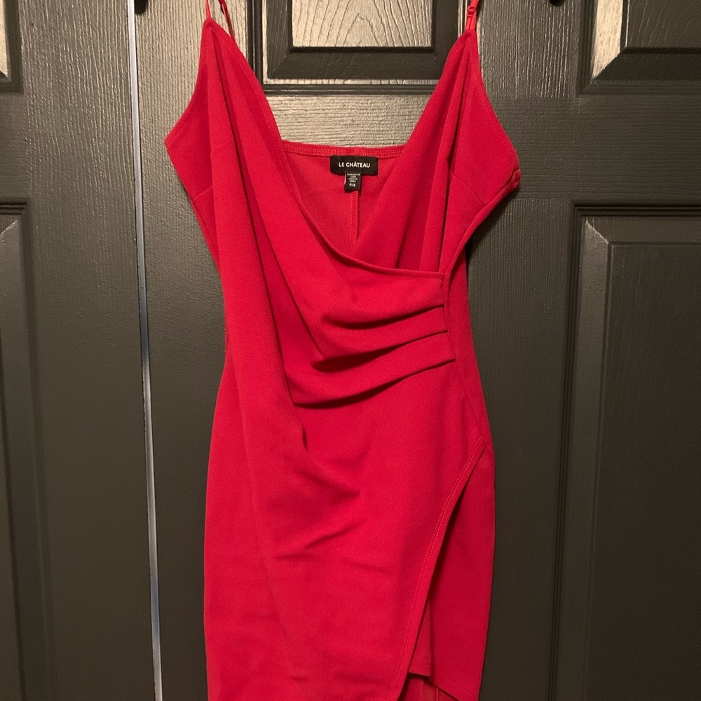 Red dress